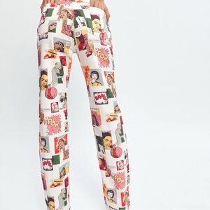 Reformation Multicolor Graphic Jeans